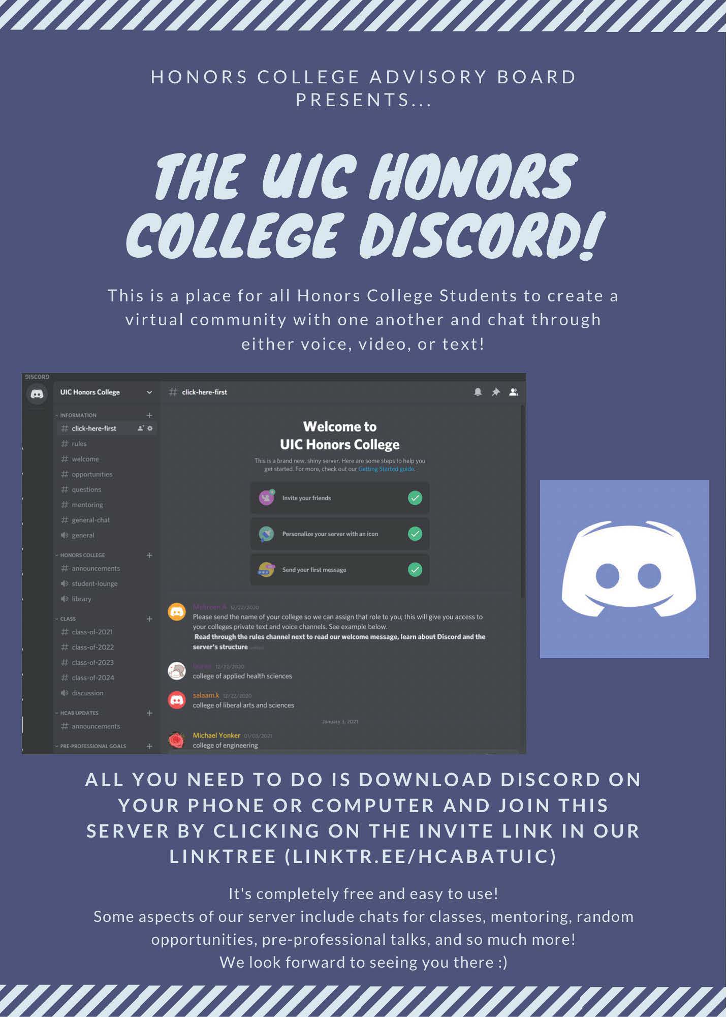 Uic Honors College Discord Uic