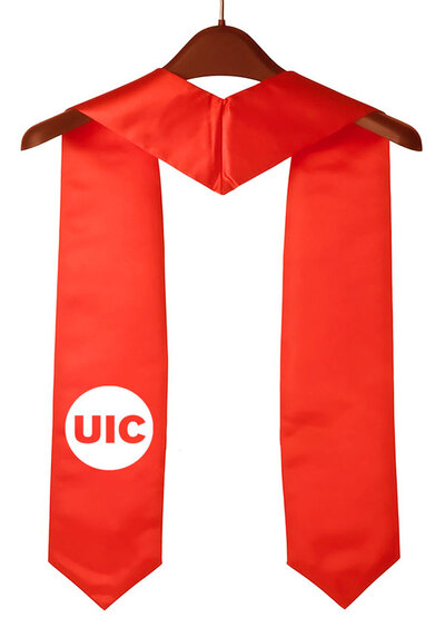 UIC-Red-Graduation-Stole